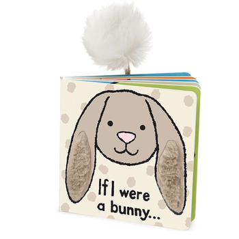 JellyCat JellyCat If I Were a Bunny Book Beige