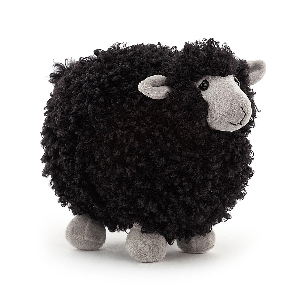 JellyCat JellyCat Rolbie Black Sheep Small