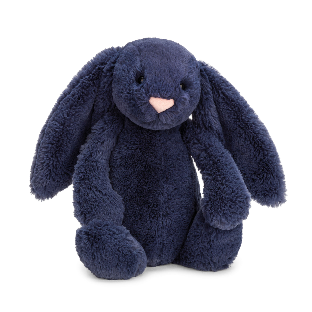 JellyCat JellyCat Bashful Navy Bunny Original (Medium)