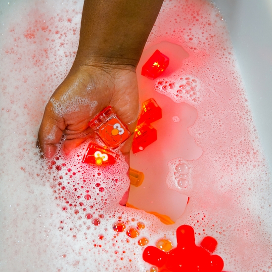 Glo Pal Elmo - Glo Pals Light-Up Cubes