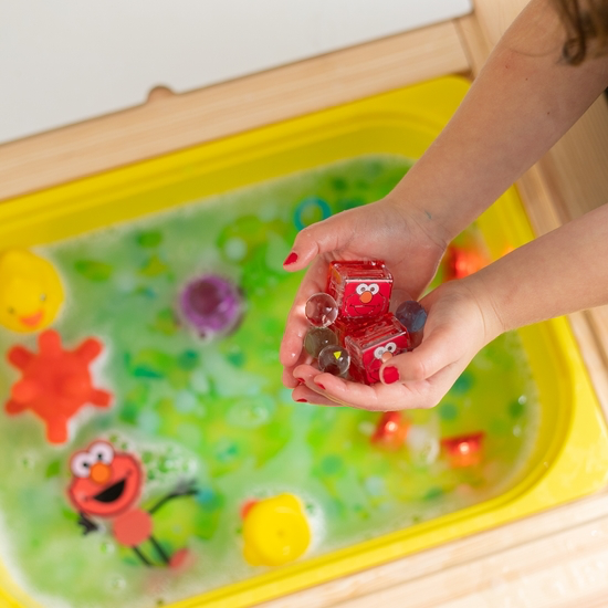 Glo Pal Elmo - Glo Pals Light-Up Cubes