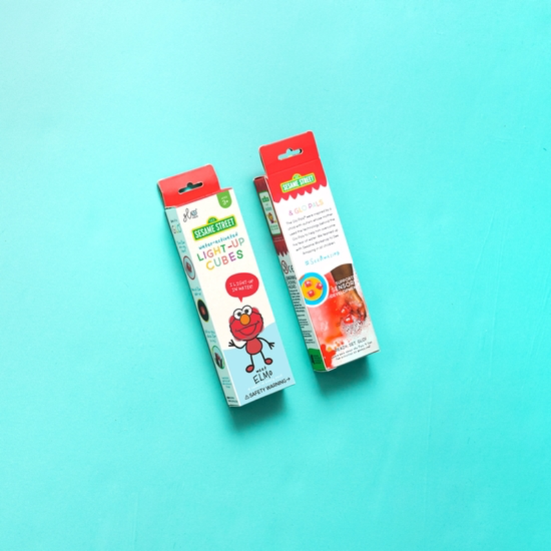 Glo Pal Elmo - Glo Pals Light-Up Cubes