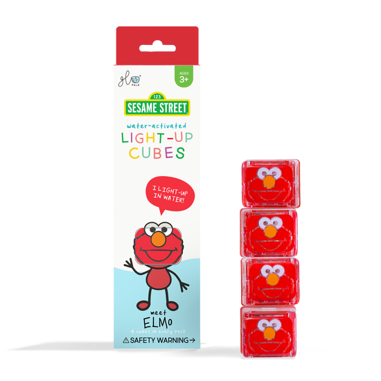 Glo Pal Elmo - Glo Pals Light-Up Cubes