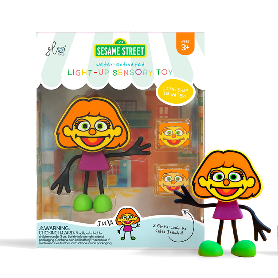 glo pal Glo Pals Julia - Sesame Street Glo Pal