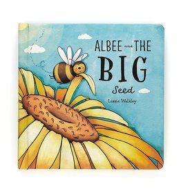 JellyCat JellyCat Albee And The Big Seed Book