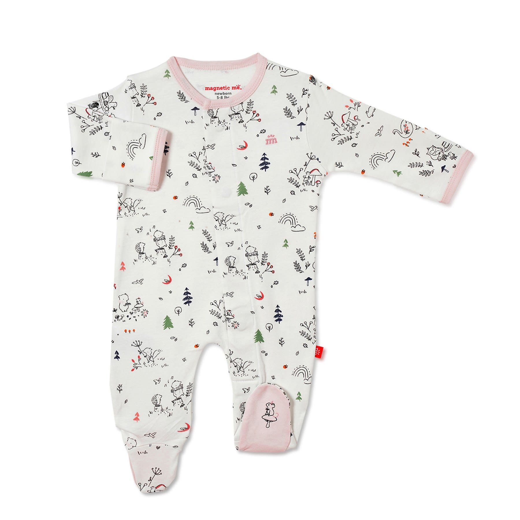 Magnificent Baby Magnetic Me A Friend in Me Organic Cotton Footie