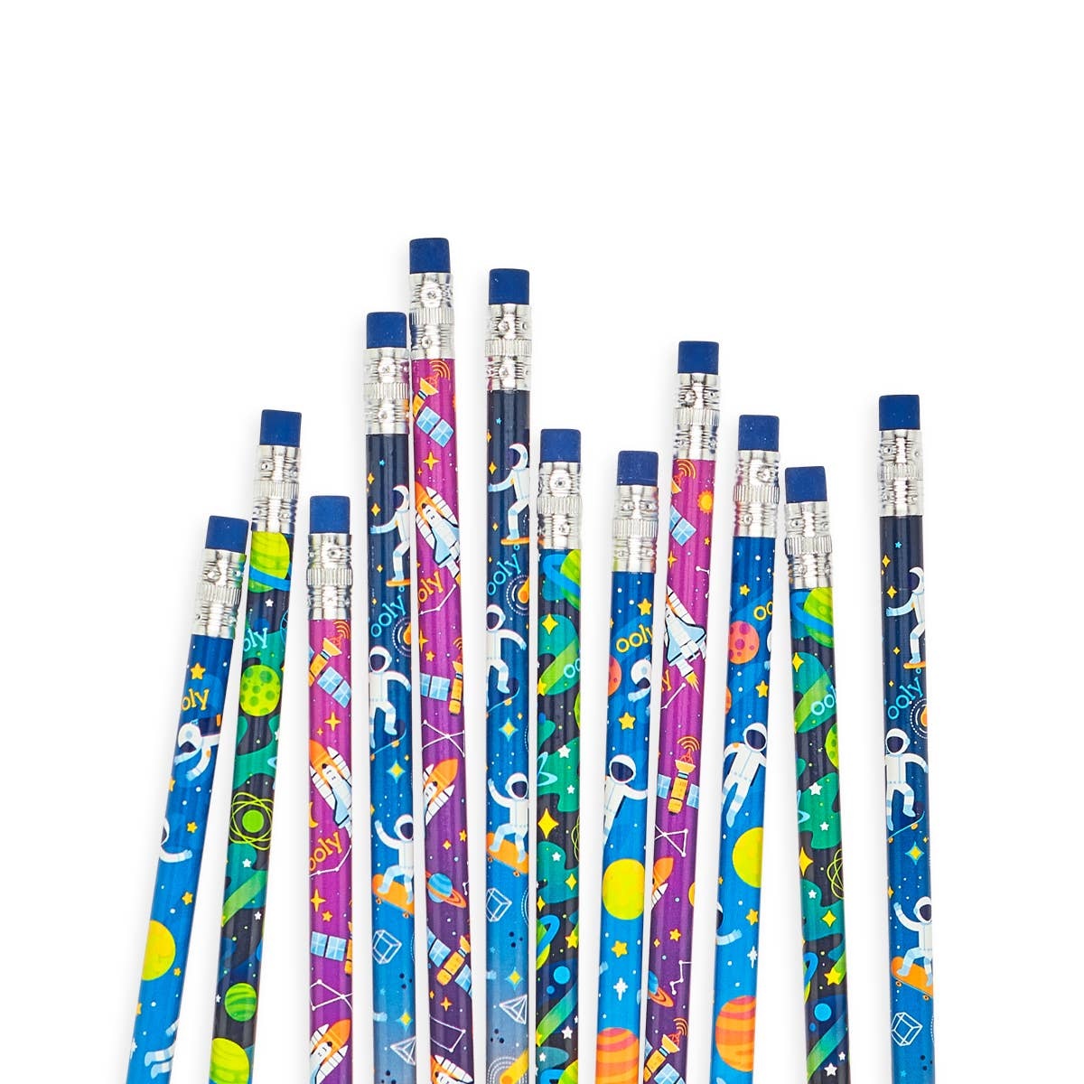 Astronaut Graphite Pencils - Set of 12 - Ooly