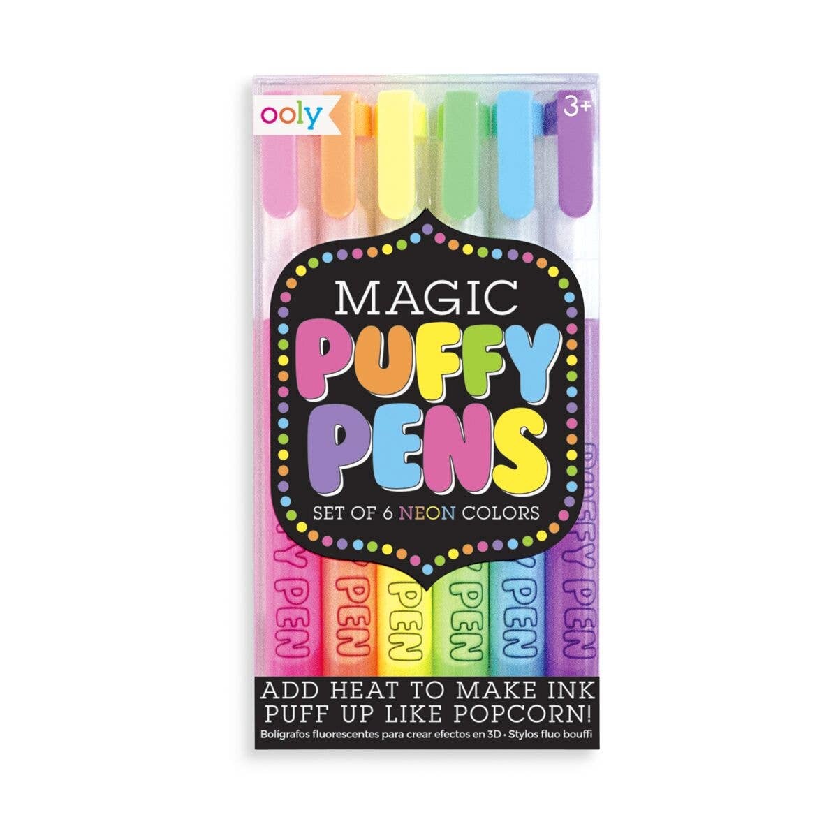 ooly Ooly Magic Neon Puffy Pens