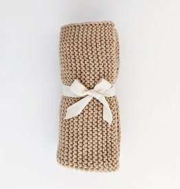 Huggalugs Huggalugs Garter Stitch Knit Blanket