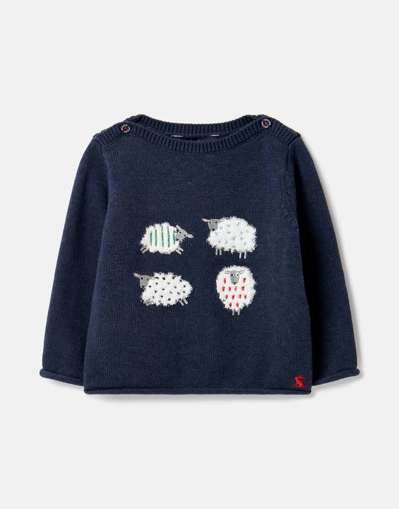 Joules Joules Barney Sheep Knitted Sweater