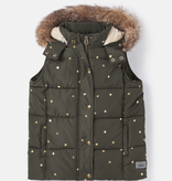 Joules Joules Rhea Padded Vest with Hood