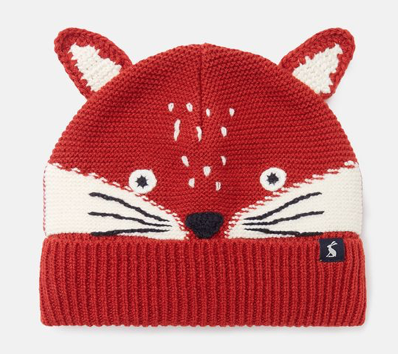 Joules Joules Fox Knitted Hat 3-7 years