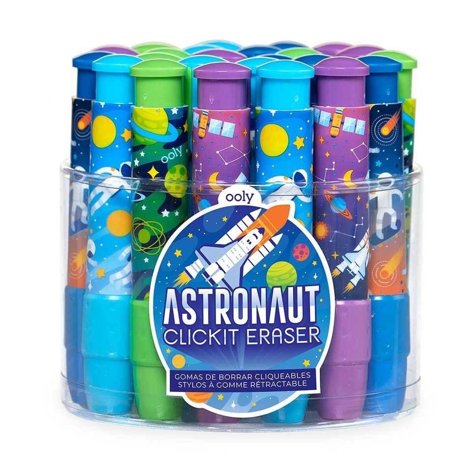 ooly Ooly Click-It Erasers : Astronaut