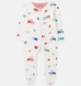 Joules Joules Ziggy Organically Grown Cotton Babygrow