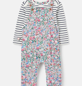 Joules Joules Wilbur Organically Grown Cotton Overall Set