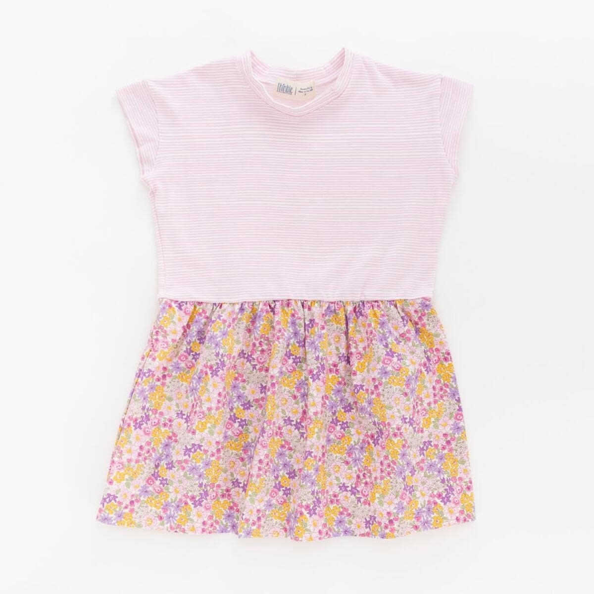 Thimble Thimble Casual Dress in Carnation Blooms