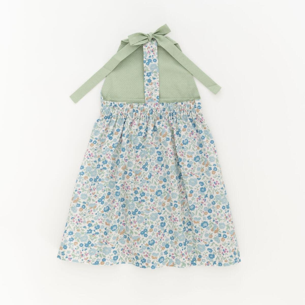 Thimble Thimble T-Back Dress in Bluebell