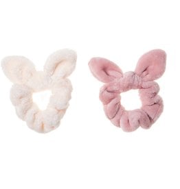Rockahula Fluffy Bunny Ears Scrunchie 2 Pack