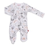 Magnificent Baby Magnetic Me Ellie Go Lucky Organic Cotton Footie