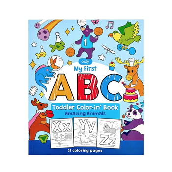 ooly Ooly ABC: Amazing Animals Toddler Coloring Book