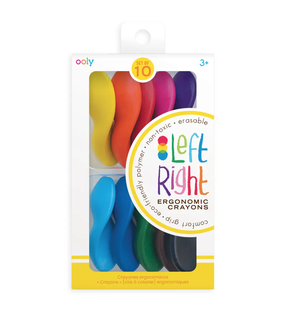 ooly Left & Right Crayons