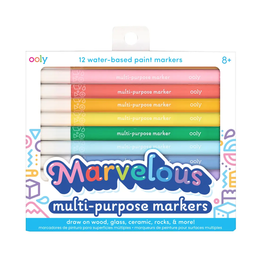 ooly Ooly Marvelous Mutli Purpose Paint Marker - set of 12