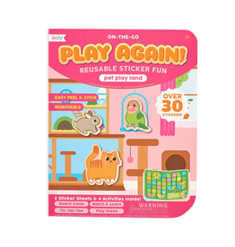 ooly Ooly Play Again! Mini On-The-Go Activity Kit - Pet Play Land