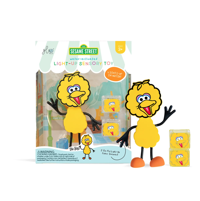 Glo Pals Big Bird - Light Up Pal & Cubes