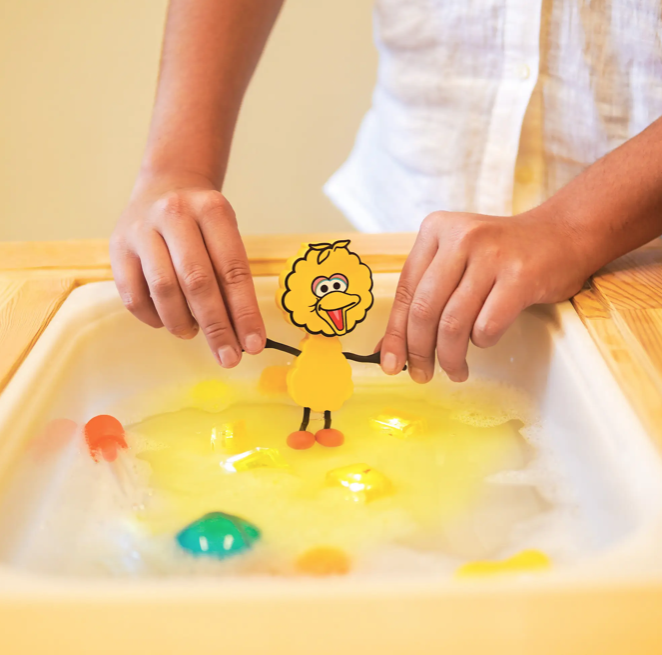 Glo Pals Big Bird - Light Up Pal & Cubes