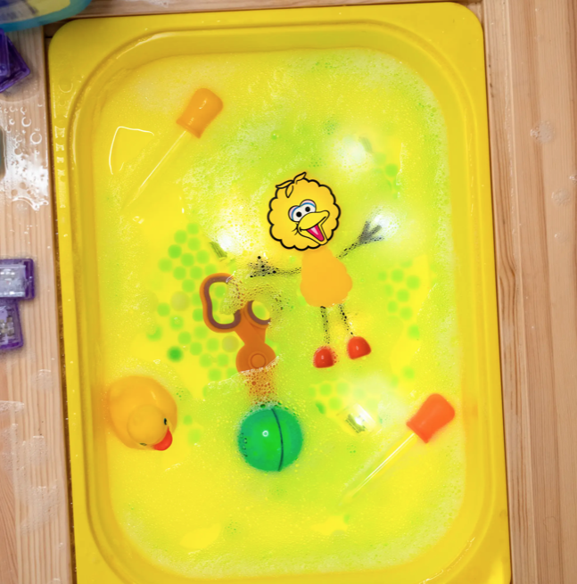 Glo Pals Big Bird - Light Up Pal & Cubes