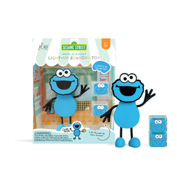 Glo Pals Cookie Monster - Light Up Pal & Cubes