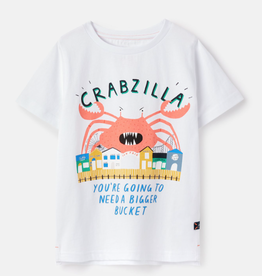Joules Joules Ben Screenprint Crab Short Sleeve T-Shirt