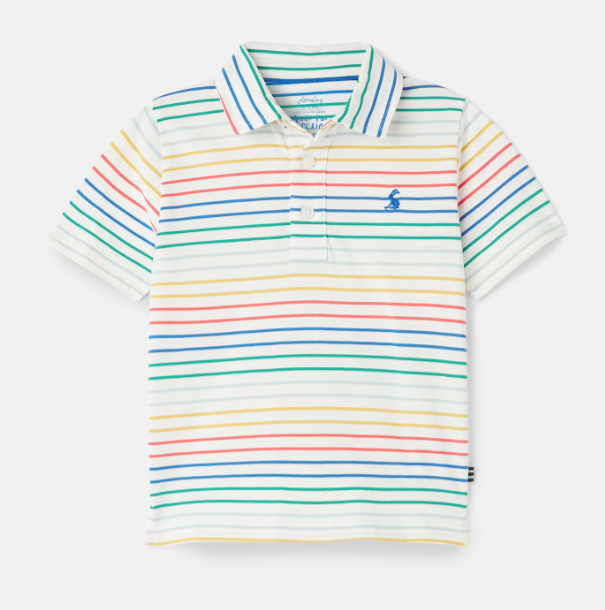 Joules Joules Sterling Stripe Jersey Polo Shirt