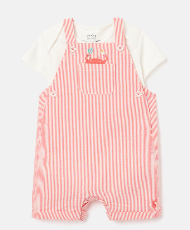 Joules Joules Duncan Woven Dungaree Set