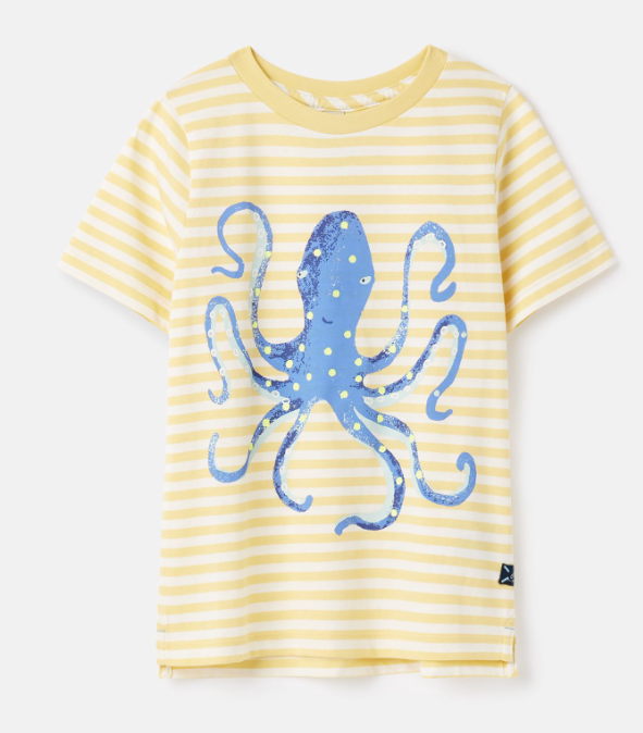 Joules Joules Ben Octopus Short Sleeve T-Shirt