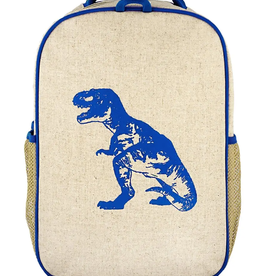 So Young  Blue Dino Grade School Backpack
