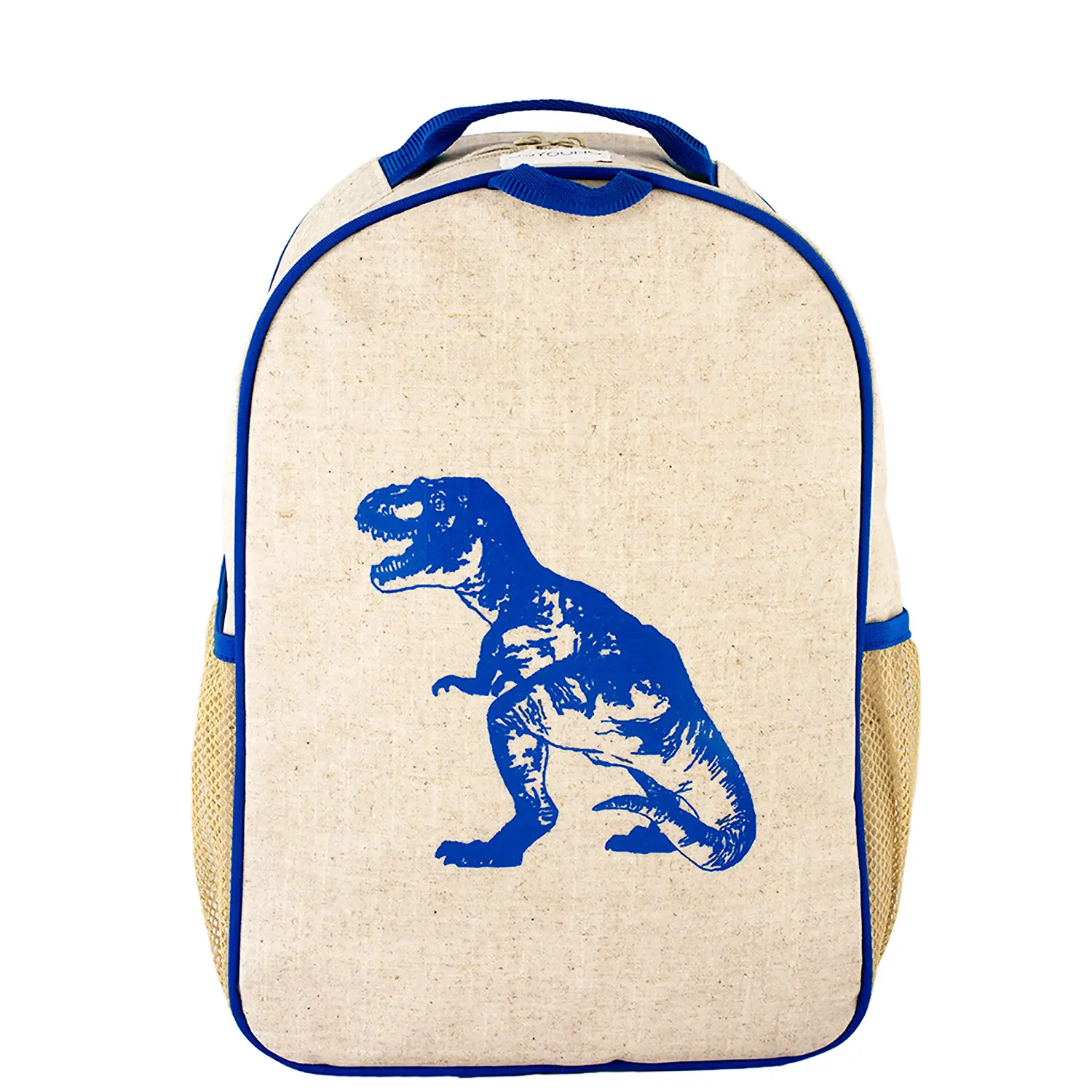 So Young  Blue Dino Toddler Backpack