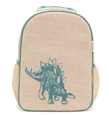 So Young  Green Stegosaurus Toddler Backpack