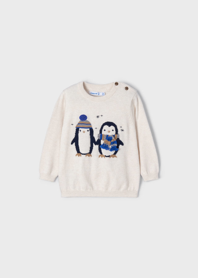 Mayoral Mayoral Penguin Sweater