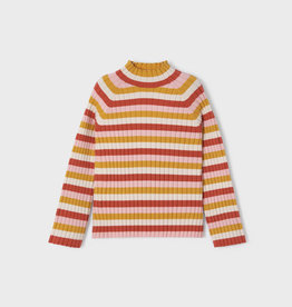 Mayoral Mayoral Ribbed Stripe Turtleneck