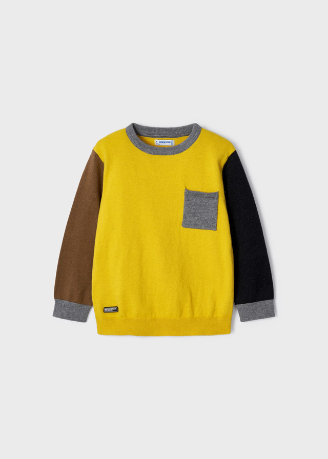 Mayoral Mayoral Color Block Sweater