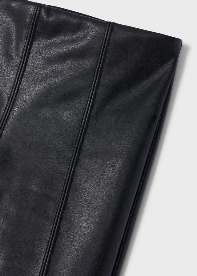 Mayoral Mayoral Faux Leather Leggings