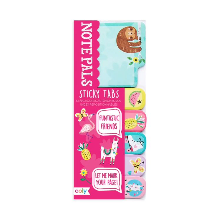 ooly Ooly Note Pals Sticky Tabs - Funtastic Friends