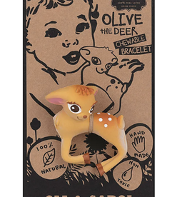oli & carol Olive the Deer, Bracelet Teether