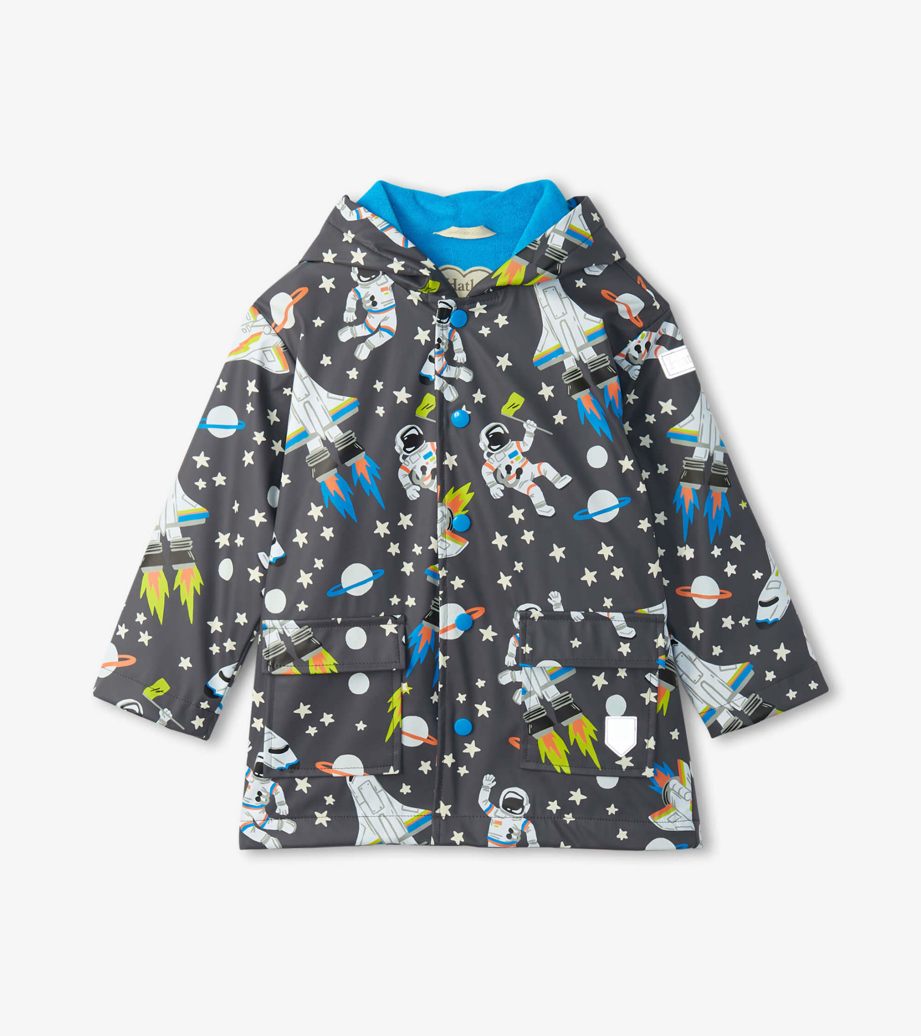 Hatley Hatley Outer Space Color Changing Raincoat