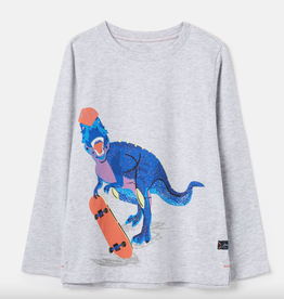 Joules Joules Finlay Skateboard Long Sleeve T-Shirt