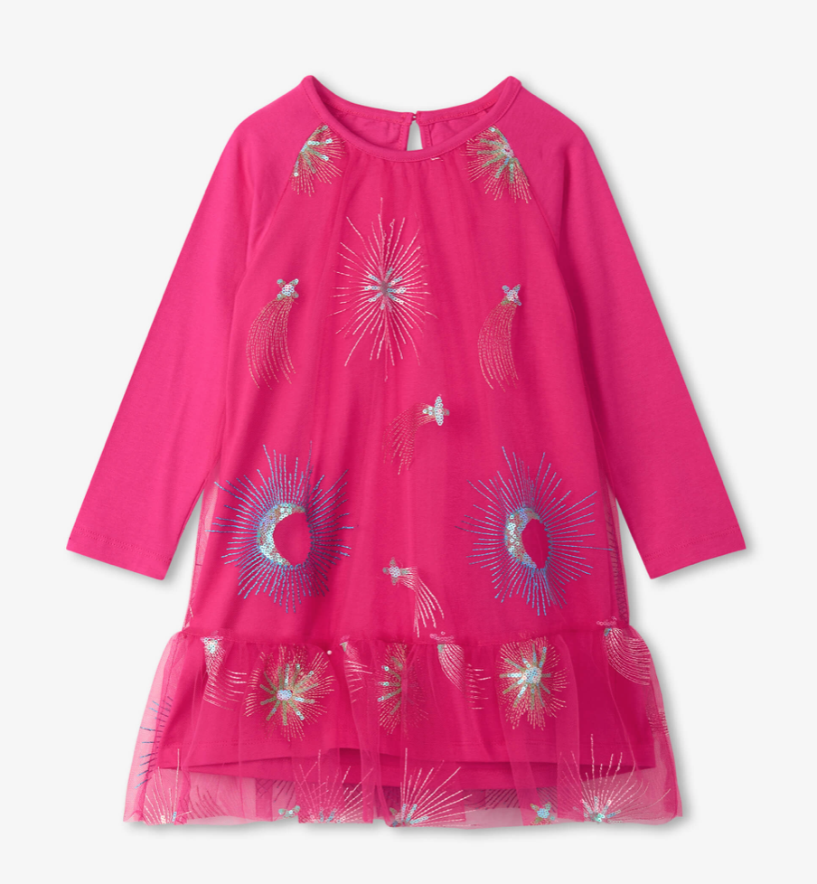 Hatley Hatley Starlight Galaxy Tulle Dress