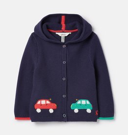 Joules Joules Car Charmford Hooded Cardigan