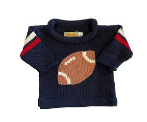 Football Roll Neck Sweater