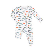 Angel Dear Angel Dear Tropical Ocean Fish 2-Way Zipper Footie